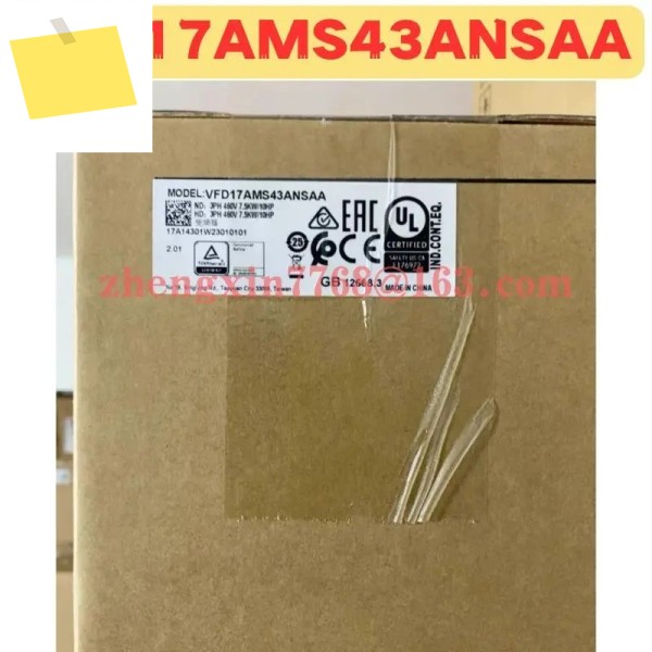 신품 오리지널 VFD17AMS43ANSAA 주파수 변환기 제품 이미지