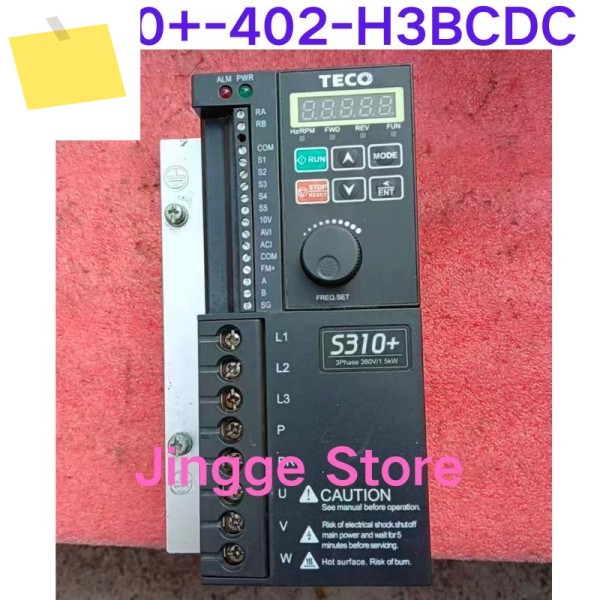 중고 테스트 완료 인버터 S310+-402-H3BCDC 1.5KW 380V 제품 이미지