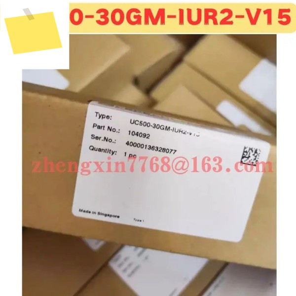 신품 오리지널 UC500-30GM-IUR2-V15 UC500 30GM IUR2 V15 초음파 센서 제품 이미지