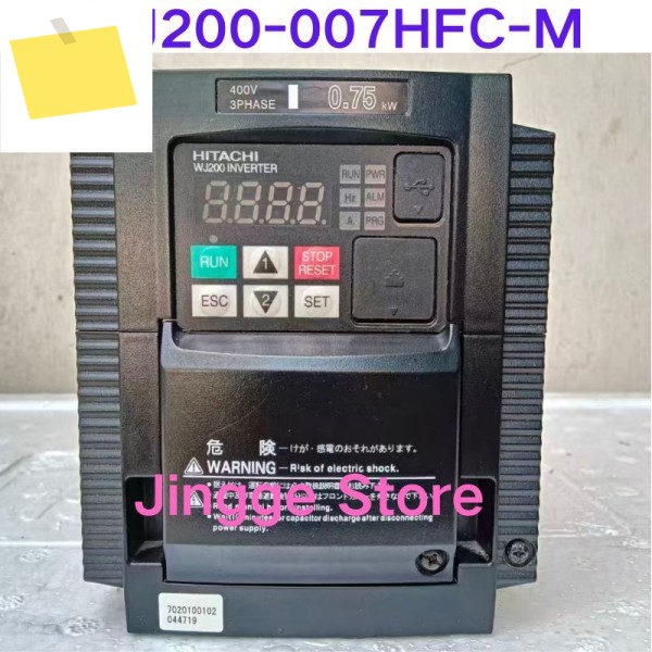 중고 테스트 완료 인버터 WJ200-007HFC-M, 0.75KW 제품 이미지