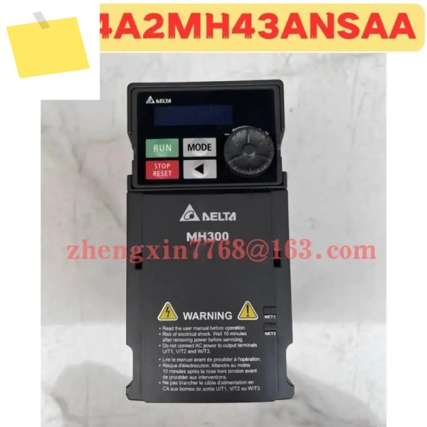 사용된 주파수 변환기 VFD4A2MH43ANSAA 정상 기능 테스트 완료 제품 이미지