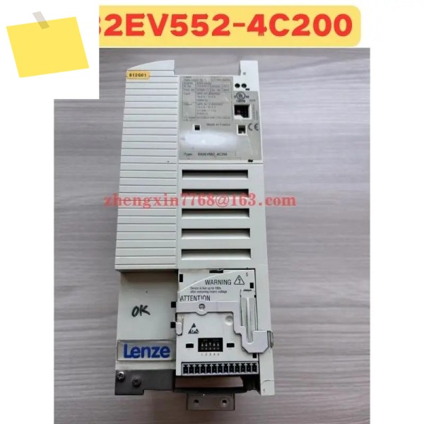 사용된 주파수 변환기 E82EV552-4C200 4C200 정상 기능 테스트 완료 제품 이미지