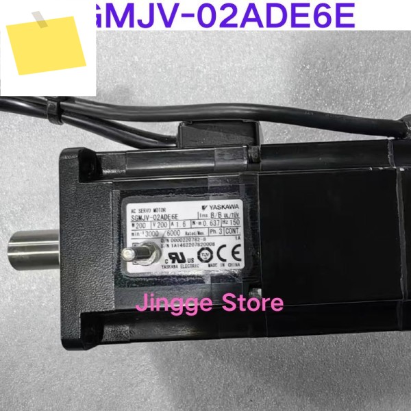 중고 테스트 Ok SGMJV-02ADE6E 서보 모터 200W 브레이크 포함 제품 이미지