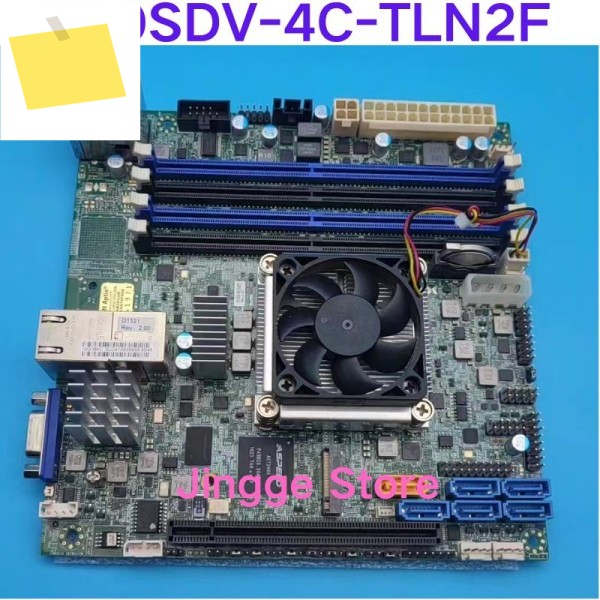 중고 테스트 Ok X10SDV-4C-TLN2F 서버 마더보드 제품 이미지