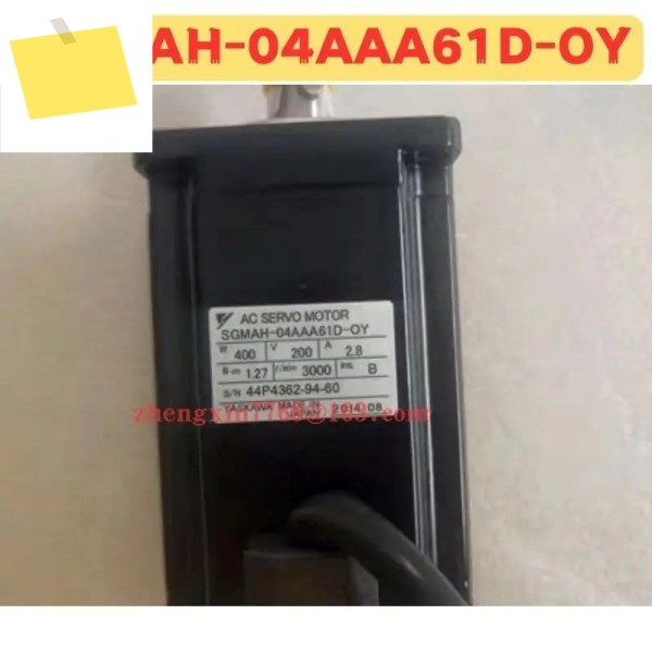 중고 서보 모터 SGMAH-04AAA61D-OY SGMAH OY 정상 기능 테스트 완료 OK 제품 이미지