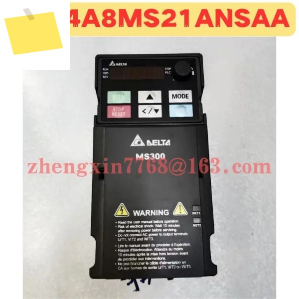 중고 주파수 변환기 VFD4A8MS21ANSAA 정상 기능 테스트 완료 제품 이미지