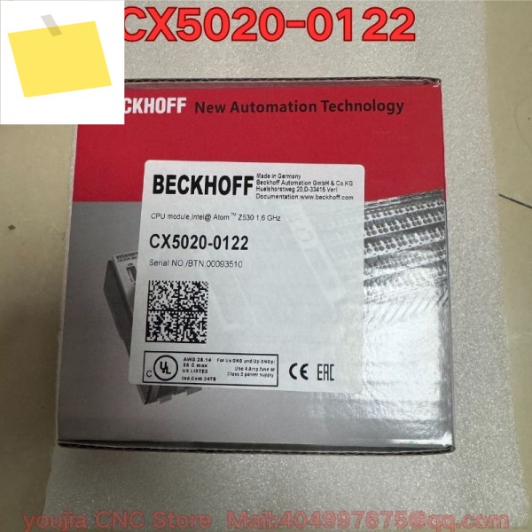 신품 Beckhoff PLC 모듈 CX5020-0122 2025년 7월 제품 이미지