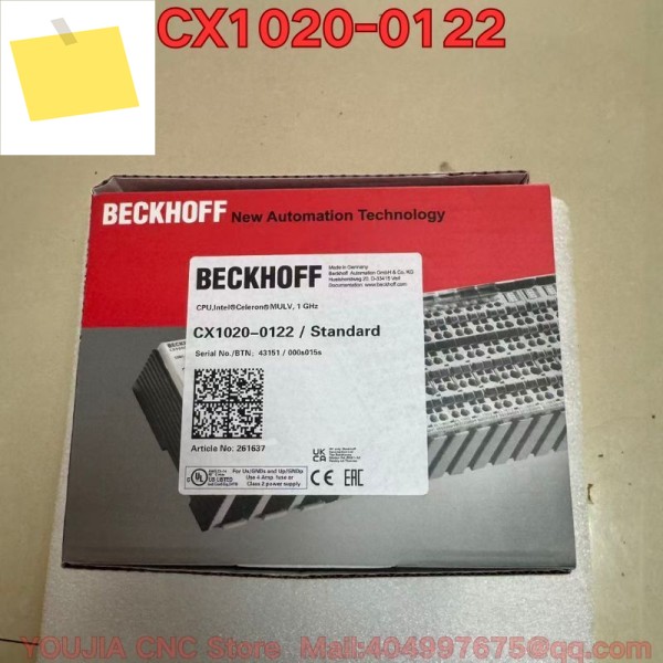 신품 Beckhoff PLC CX1020-0122 오리지널 정통 제품 이미지