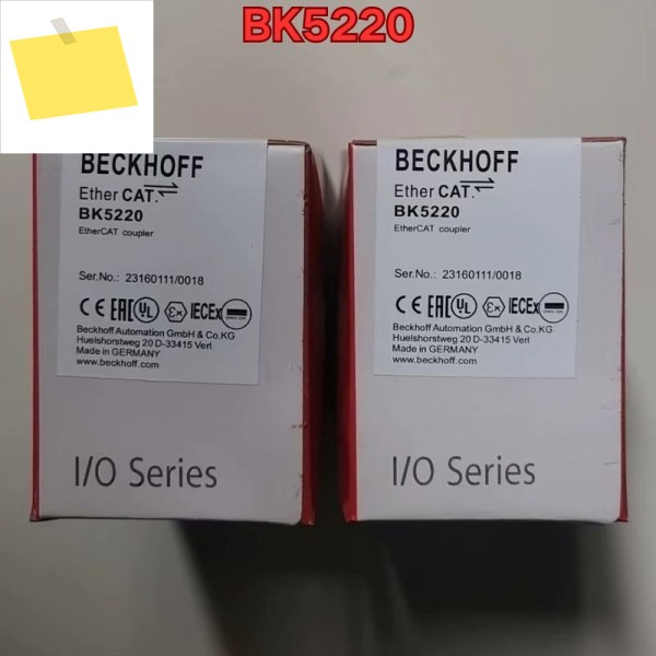 2025년 8월 의 신품 PLC 모듈 BK5220 제품 이미지
