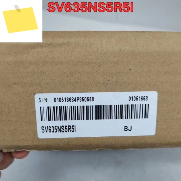 신품 오리지널 서보 드라이브 SV635NS5R5I 2025년 8월 제품 이미지