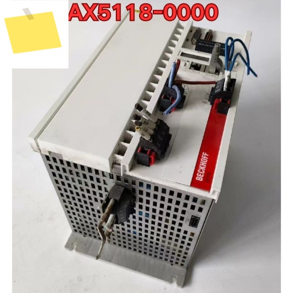 중고 AX5118-0000 서보 드라이브, 작동 상태 양호, 정품 제품 이미지