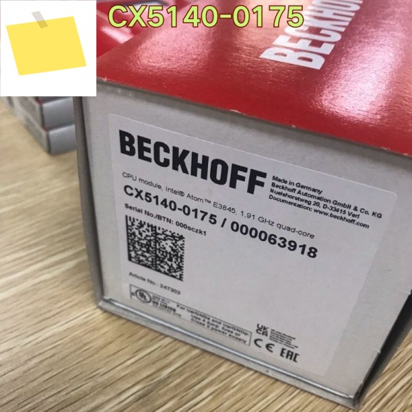 신품 PLC 모듈 CX5140-0175 필요 제품 이미지