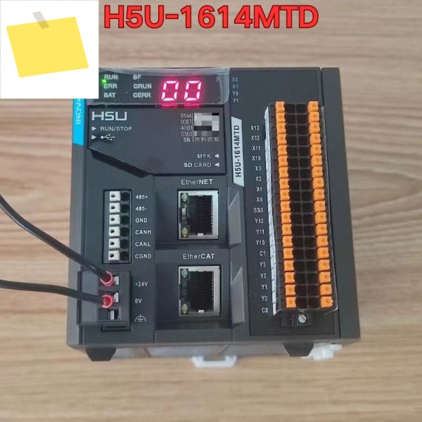 중고 PLC 모듈 H5U-1614MTD는 정상적으로 작동합니다. 2025년 11월 제품 이미지