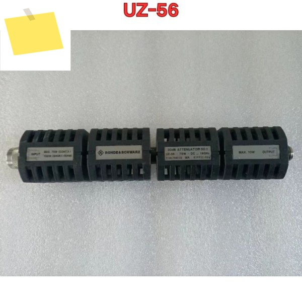 중고 로데 & 슈바르츠 UZ-56 감쇠기 30dB 100W 18GHz 50Ω 기능 테스트 완료 정상 2025.10 제품 이미지