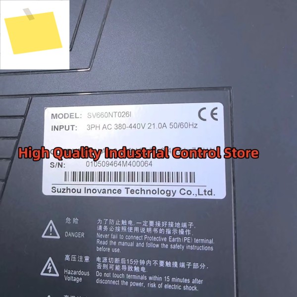 SV660NT017I-FS 서보 드라이버 100% 신규 제품 이미지
