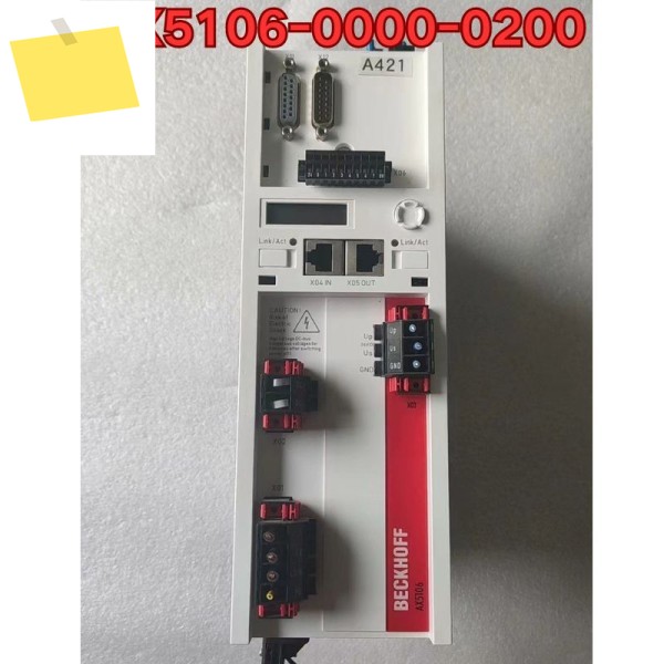 중고 AX5106-0000-0200 서보 드라이브, 작동 상태 양호. 2025년 7월 제공. 제품 이미지