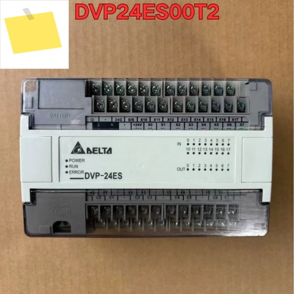 중고 PLC 모듈 DVP24ES00T2 기능 테스트는 정상입니다. 제품 이미지