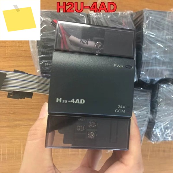 중고 PLC 모듈 H2U-4AD 기능 테스트는 정상입니다. 2025년 8월 최신 제품 이미지
