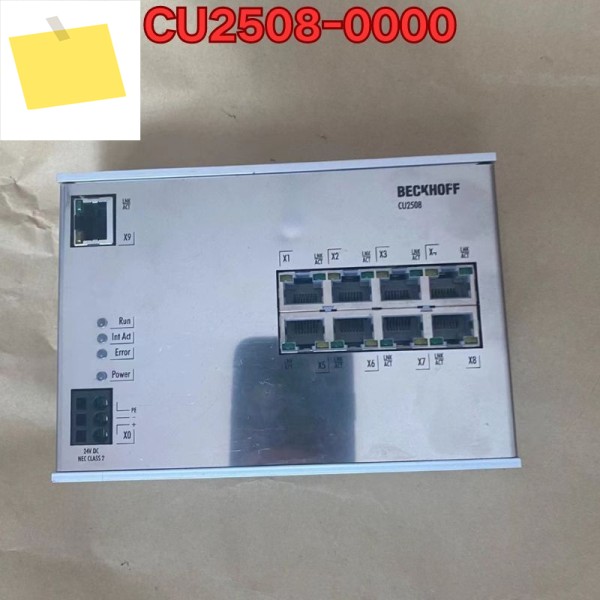 중고 PLC 모듈 CU2508-0000 기능 테스트는 정상입니다. 2025년 8월 최신 제품 이미지