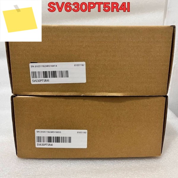신품 오리지널 서보 드라이브 SV630PT5R4I 2025년 제품 이미지