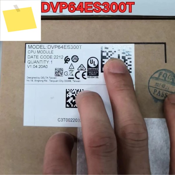 PLC 모듈 DVP64ES300T 2025년 10월 제품 이미지