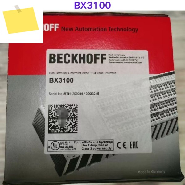 신품 BX3100 독일 오리지널 메인 제어 PLC 모듈 제품 이미지