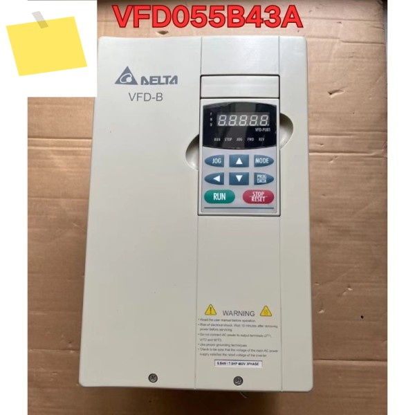 중고 인버터 VFD055B43A 기능 테스트는 정상입니다. 제품 이미지