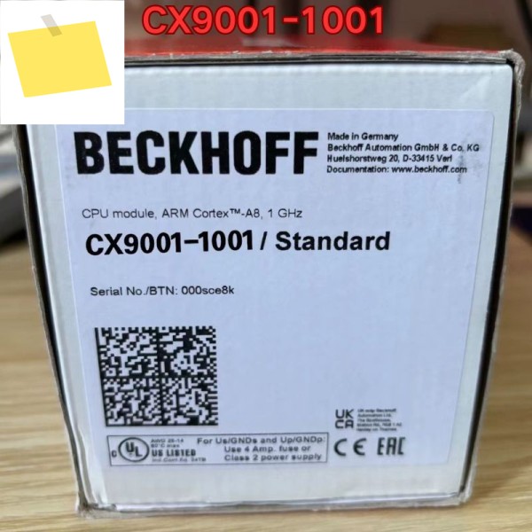 단종 모델 새 제품 미사용 CX9001-1001 PLC 호스트 모듈 기계 2025년 10월 제품 이미지