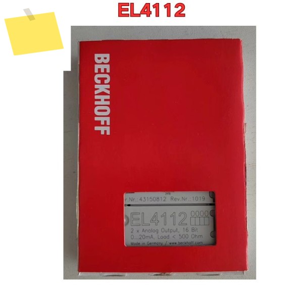 신품 PLC 모듈 EL4112 제품 이미지