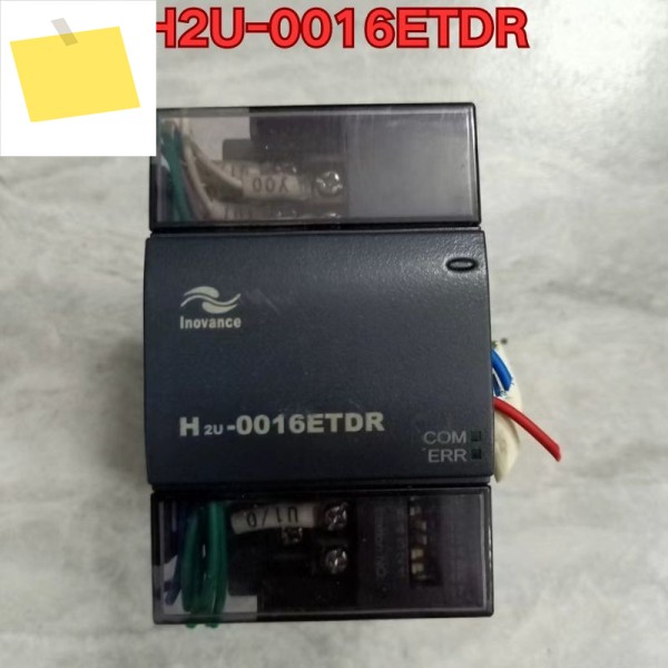중고 PLC 모듈 H2U-0016ETDR 기능 테스트는 정상입니다. 2025년 7월 최신 제품 이미지