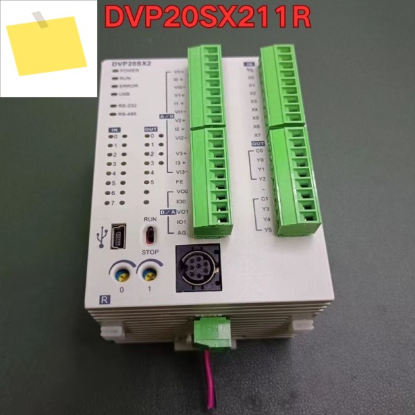 중고 PLC 모듈 DVP20SX211R 기능 테스트는 정상입니다 제품 이미지