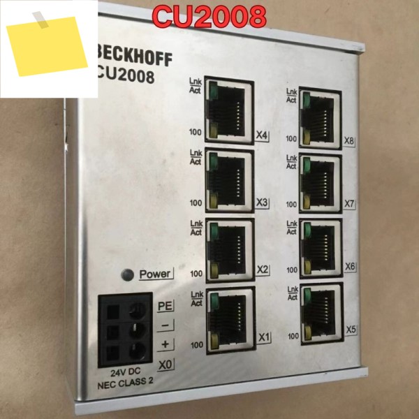 중고 PLC 모듈 CU2008 기능 테스트는 정상입니다 제품 이미지