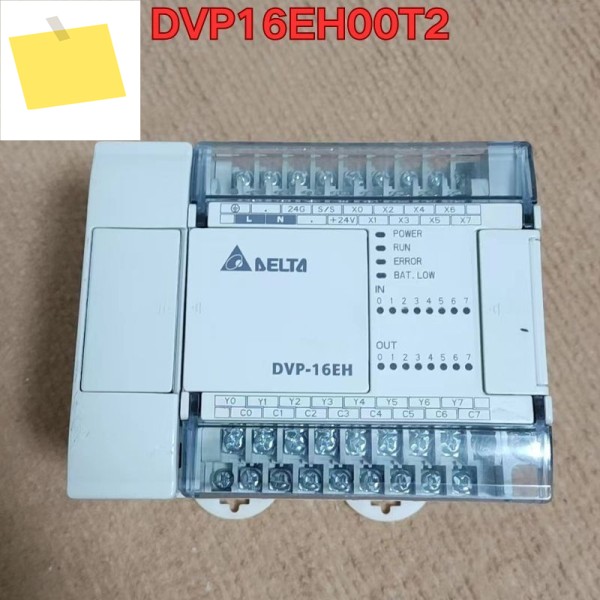 중고 PLC 모듈 DVP16EH00T2 기능 테스트는 정상입니다. 제품 이미지