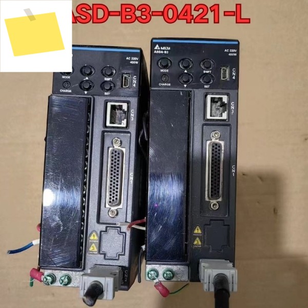 서보 드라이브 ASD-B3-0421-L 기계 테스트 완료 제품 이미지