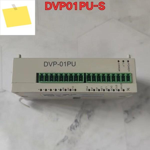 중고 PLC 모듈 DVP01PU-S 기능 테스트는 정상입니다. 2025년 9월 제품 이미지