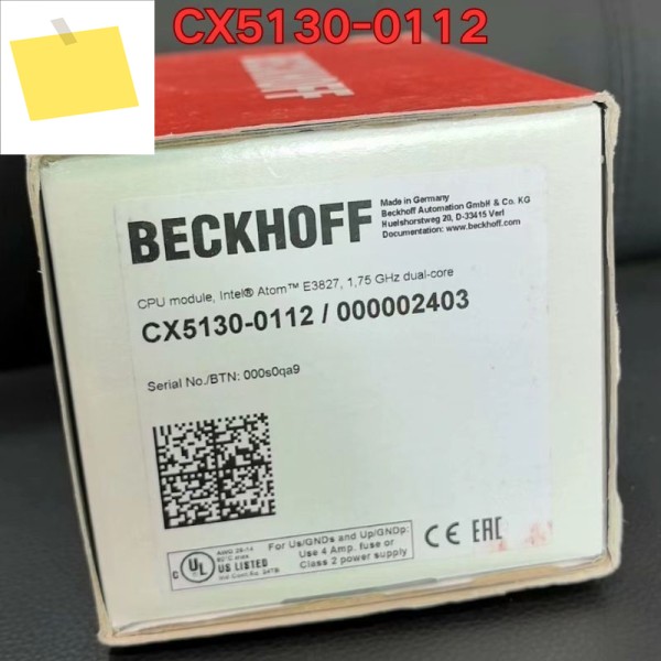 신품 PLC 모듈 CX5130-0112 2025년 제품 이미지