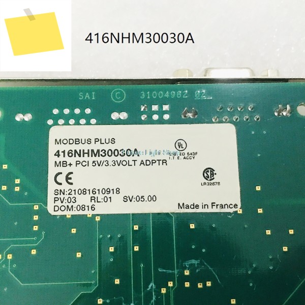 Schneider용 이미지 수집 카드 MB+ PCI-85 416NHM30030A 단일 채널 32비트 제품 이미지