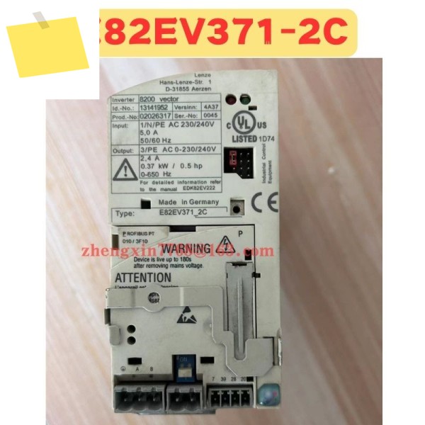 사용된 주파수 변환기 E82EV371-2C 2C 정상 기능 테스트 완료 제품 이미지