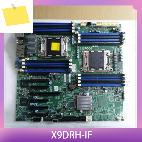 슈퍼마이크로 서버 마더보드 X9DRH-iF용 Xeon E5-2600 V1V2 제품군 LGA2011 ECC DDR3 제품 이미지