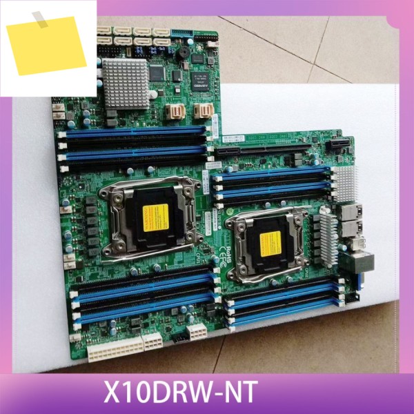 슈퍼마이크로 마더보드 듀얼 소켓 R3 LGA 2011 E5-2600 v4 v3 제품군 X10DRW-NT용 제품 이미지