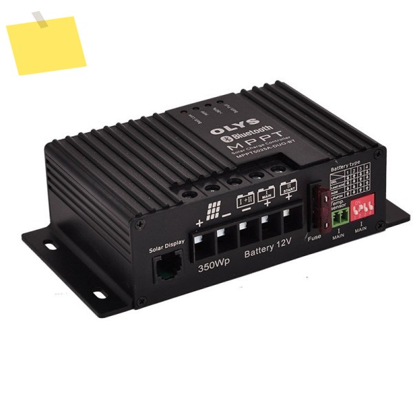 OLYS MPPT5025A-DUO-BT 25A 블루투스 태양광 충전 컨트롤러RV용 MT-4-BT 모니터 없음포함 제품 이미지