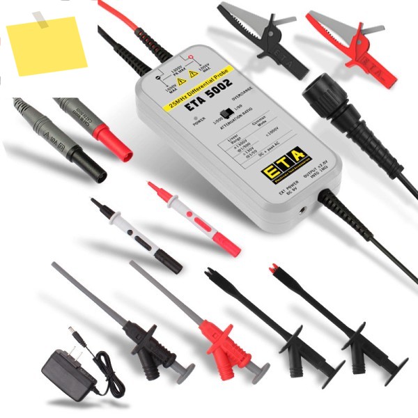 ETA5002ETA5010ETA5026 25MHz100MHz 차동 프로브 1300V2600V 전압 신호에 사용되는 오실로스코프 제품 이미지
