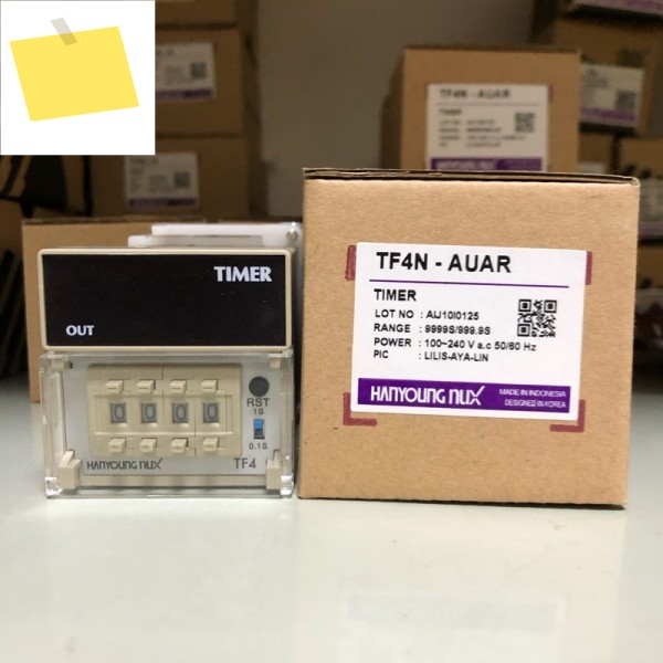 HANYOUNG NUX 정품 타이머 TF4N-AUAR, 새제품, 1PC 제품 이미지