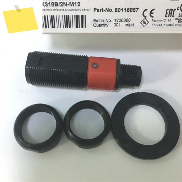 LEUZE 정품 광전 스위치 센서, PRK318B2N-M12 50116857, 1PC, 새제품 제품 이미지