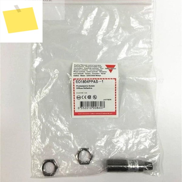 정품 EO1804PPAS-1 확산 반사 금속 나사 플러그 광전 스위치 센서, 새제품, 1PC 제품 이미지