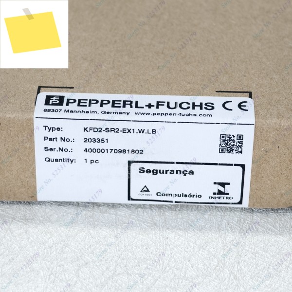 1PC 신품 Pepperl+Fuchs 안전 배리어 KFD2-SR2-Ex1.W.LB 제품 이미지