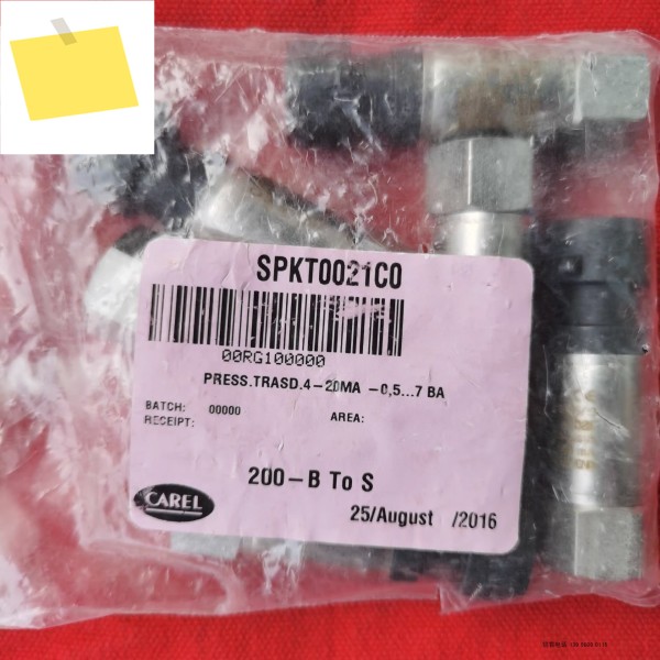 CAREL 정품 압력 트랜스미터, SPKT0021CO, 1PC, 새제품 제품 이미지