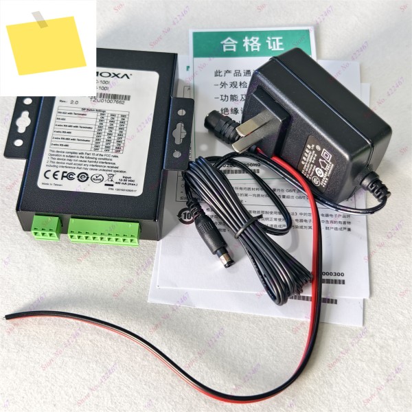 1PCS 신품 정품 MOXA TCC-100I RS232 RS-422485 절연 양방향 변환기 포함 제품 이미지