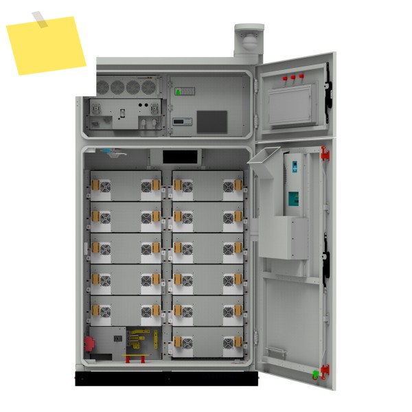 섬건설 현장 올인원 태양광 ESS 50kwh 야외용 Lifepo4 에너지 저장 배터리 제품 이미지