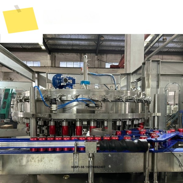 1000CPH-36000CPH 250ml 알루미늄 캔닝 기계 탄산 음료 충전 생산 라인 제품 이미지